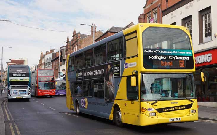 Nottingham Scania N230UD Optare 906